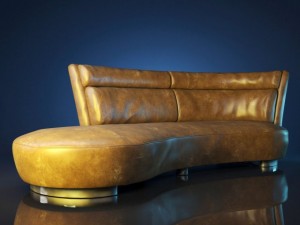 cocoon 2 sofa Modello 3D