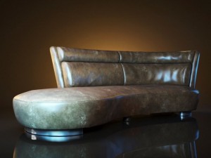 cocoon 2 sofa Model 3D