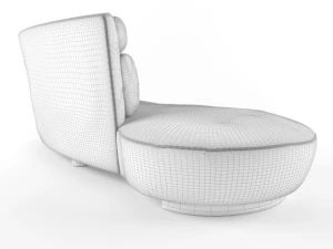 cocoon 2 sofa 3D Model