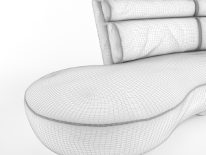 cocoon 2 sofa Model 3D