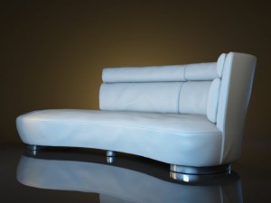 cocoon 2 sofa Model 3D