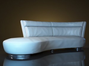 cocoon 2 sofa Model 3D