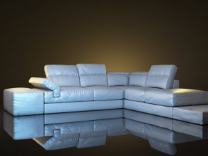 serafina corner sofa Modèle 3D