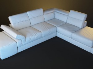 serafina corner sofa Modèle 3D