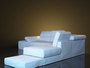 serafina corner sofa Modèle 3D