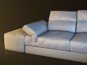 serafina corner sofa Modèle 3D