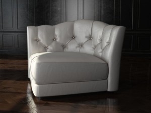 butterfly armchair 3D Model