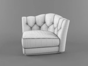 poltrona borboleta Modelo 3D