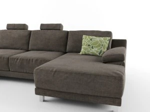 modern sectional sofa 3D Model