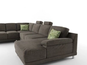 modern sectional sofa 3D Model