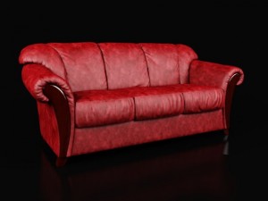 bella sofa with folding bed Modelo 3D