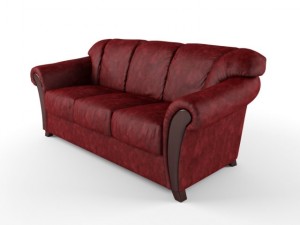 bella sofa with folding bed Modelo 3D