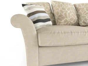 modern sofa and armchair 3D Model