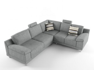 modern corner sofa Model 3D