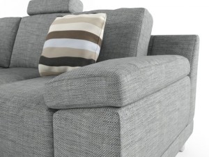 modern corner sofa Model 3D