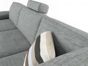 modern corner sofa Model 3D