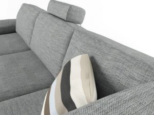 modern corner sofa 3D Model