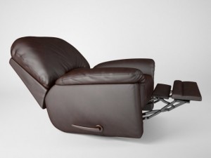 armchair with recliner Modelo 3D