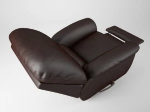 armchair with recliner 3D Model