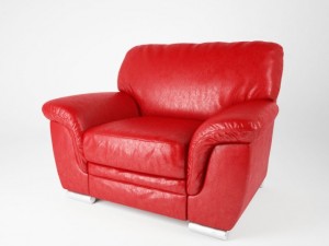 modern leather armchair Modelo 3D