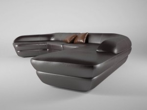 oraito modular sofa Modèle 3D