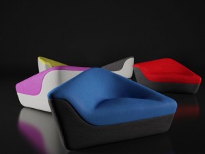 seating stones Modelo 3D