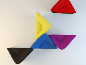 seating stones Modelo 3D