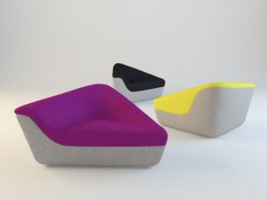 seating stones Modelo 3D