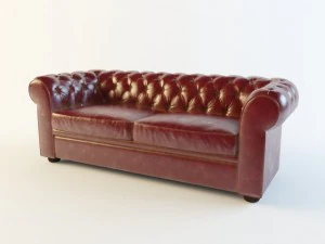 그란데 왈저 소파 3D 모델