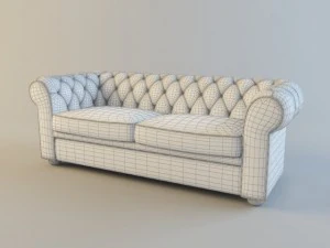 그란데 왈저 소파 3D 모델
