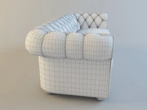 그란데 왈저 소파 3D 모델