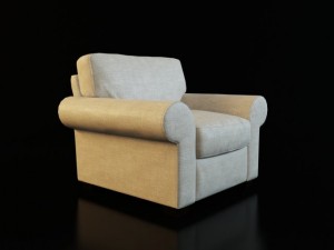classic armchair Modelo 3D