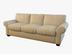 classic sofa Modello 3D