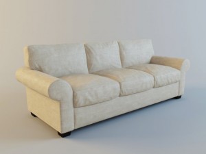 classic sofa Modelo 3D