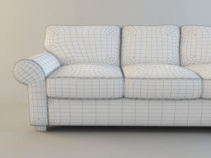 classic sofa Modelo 3D