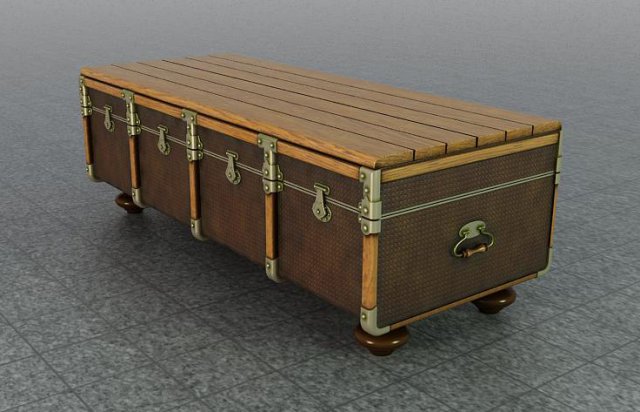chest Modelo 3D .c4d .max .obj .3ds .fbx .stl .blend 
