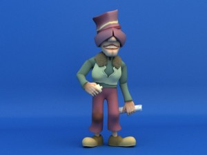 beggar 3D Model