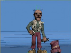 beggar 3D Model