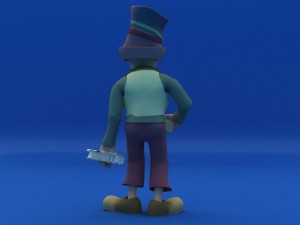 beggar 3D Model
