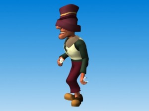 beggar 3D Model