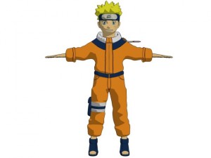 naruto 3D Модель