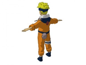naruto 3Dモデル
