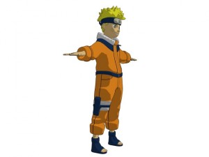 naruto 3Dモデル
