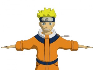 naruto 3Dモデル