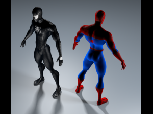 body spider man 3D Model