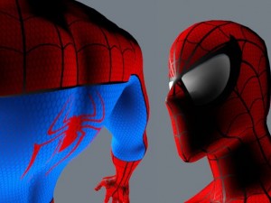 body spider man Model 3D