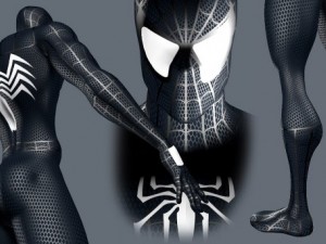 body spider man Model 3D