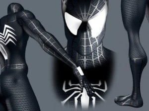 body spider man 3D Model
