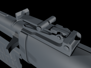ak svd sniper russe 3D 模型