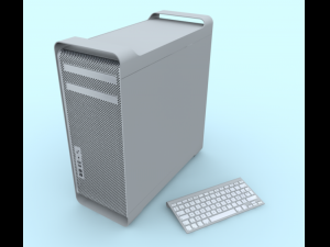computer mac pro mi2010 3D Model